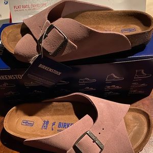 Birkenstock Arosa lavender blush 7 narrow new